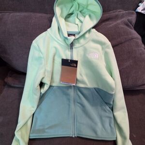 The North Face Kids Mint and Teal Jacket